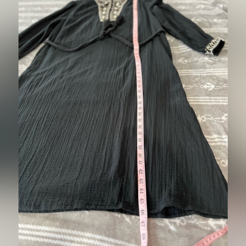 Marks & Spencer Women's Cotton A-Line Knee-Length Casual Dress SZ USA 10 EUR 42 - Picture 10 of 15